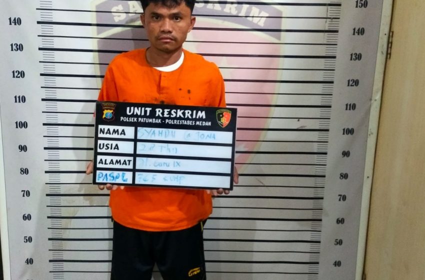  Polsek Patumbak Amankan Pelaku Rampok di Kawasan Fly Over Amplas