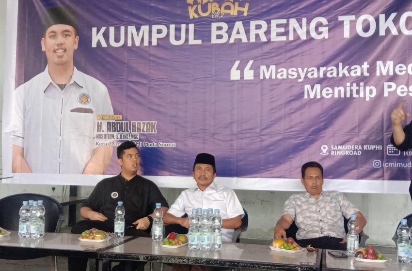  Kumpul Bareng Tokoh ICMI Muda Sumut, Putrama Alkhairi : Pemerintah Harus Serius Meningkatkan Kualitas dan Anggaran Pendidikan