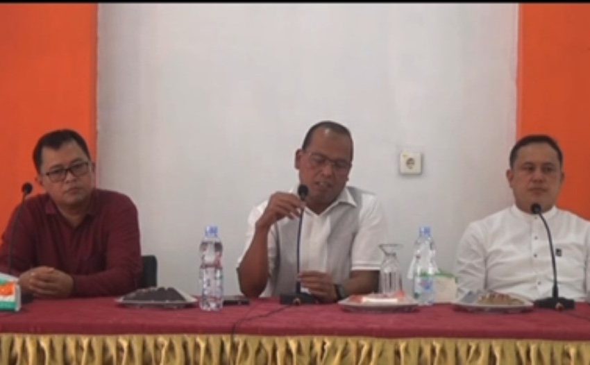  Bupati Tapteng Jelaskan Maksud Sepotong Vidio Yang Mendiskriditkan nya, Bukan Maksud Menghina Profesi Wartawan