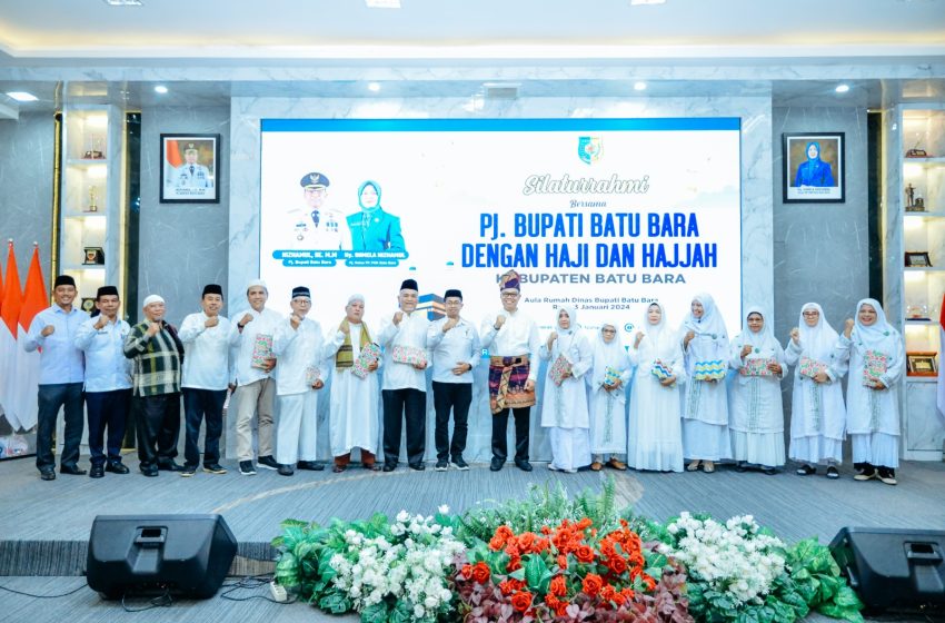  Pj. Bupati Nizhamul Jalin Silaturahmi Dengan Haji dan Hajjah Kabupaten Batu Bara