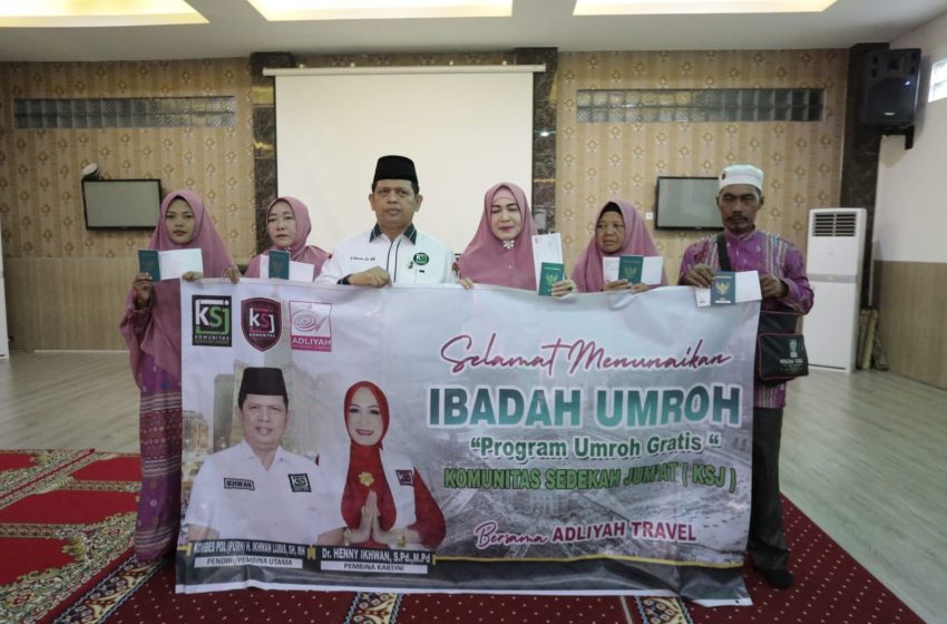  Sang Pejuang Dhuafa Lepas Keberangkatan Peserta Umroh Gratis KSJ