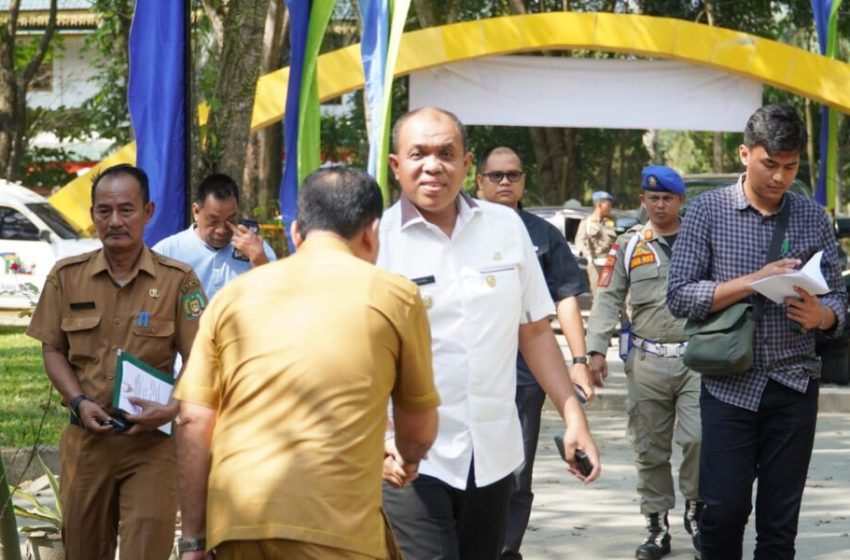  Pj Bupati Langkat Faisal Hasrimy Buka Lomba Pidato Bahasa Inggris Tingkat SMP/MTS 