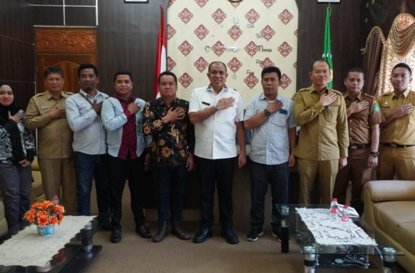  Audensi dengan KPU, Faisal Hasrimy Titip Pesan : Sukseskan Pilkada 2024