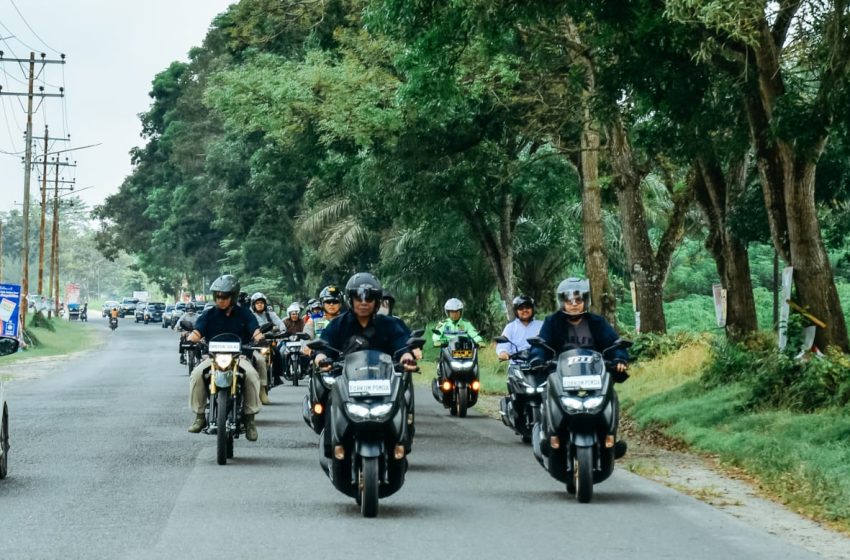  Pj. Bupati Motoran Bersama Forkopimda Batu Bara Sosialisasikan Pemilu