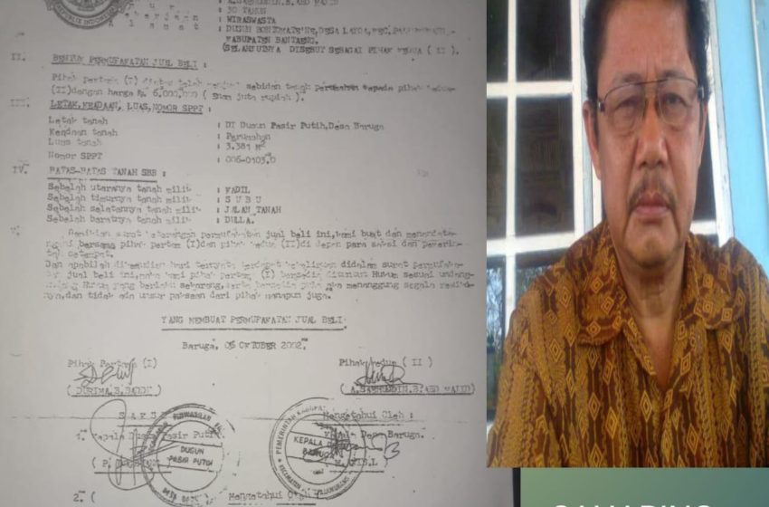 Pemalsuan Dokumen Tanda Tangan Durima Bin Baddu Menjadi Sorotan Begini Kronologisnya