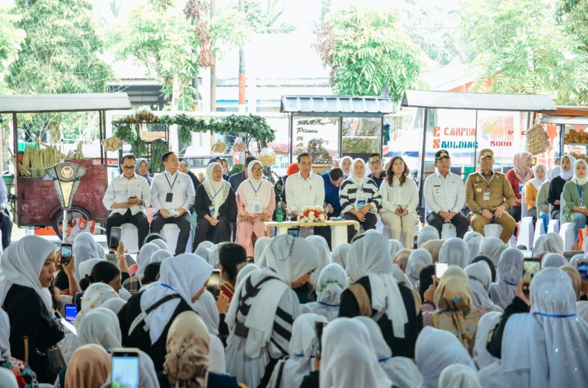  Presiden RI Joko Widodo Puji Produk UKM Sumut Punya Kemasan Bagus