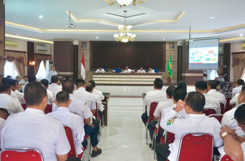  Rakor Pemkab Langkat, Faisal Hasrimy : Hasilkan 1 Inovasi & Laporkan Setiap Bulan
