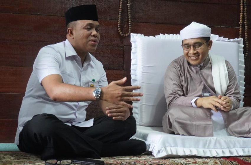  Pj Bupati Langkat Silaturahmi dengan Tuan Guru Babussalam