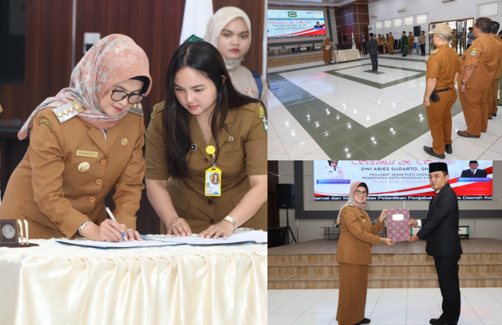  dr Susanti Kembali Lantik Dwi Aries Sudarto sebagai Pj Sekda Kota Pematang Siantar