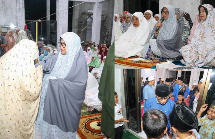  dr Susanti Awali Safari Ramadhan di Masjid Al-Ikhlas Karang Sari Permai Serahkan Dana Hibah Rp40 Juta