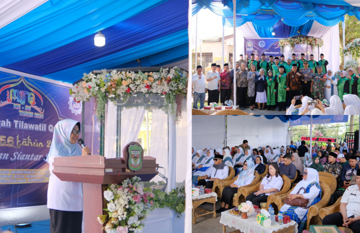  Pembukaan MTQ-N Kecamatan Siantar Selatan, dr Susanti Diapresiasi Mampu Rawat Keberagaman di Kota Pematangsiantar