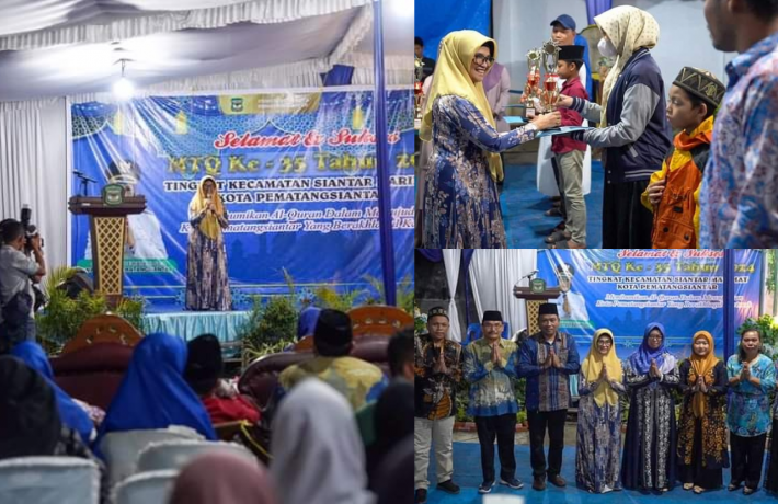  dr Susanti Bangga Tahun Ini MTQ Kecamatan Siantar Marihat Berlangsung Dua Hari