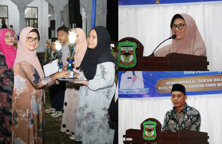 Tambun Nabolon Juara Umum MTQ Siantar Martoba, dr Susanti Ingatkan MTQ tak Sebatas Perlombaan