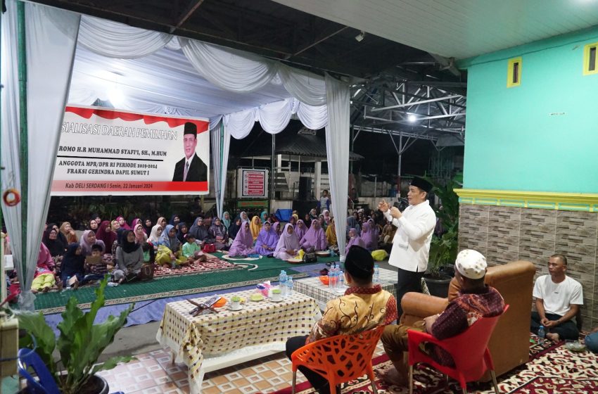  Sosialisasi Dapil Anggota MPR/DPR-RI, Romo Syafi’i : Persatuan Menjadi Perekat Pemilu Damai 2024