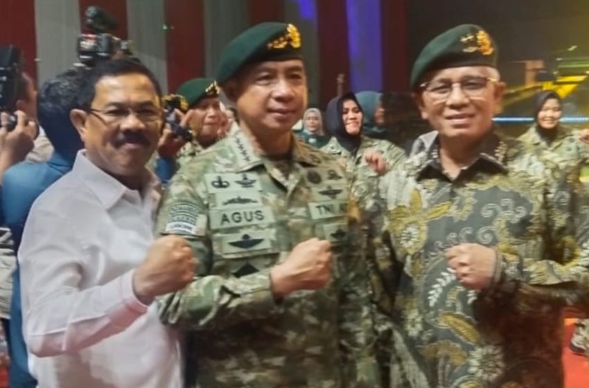  Bersama Panglima TNI dan Mayjen Musa Bangun Janmat Sembiring Hadiri HUT Kostrad ke 63