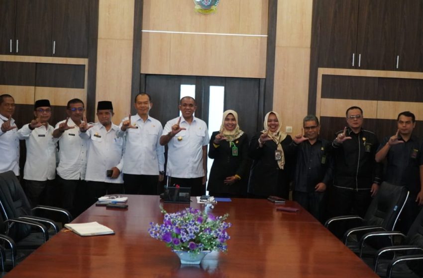  Pj Bupati Langkat Faisal Hasrimy Dukung kerjasama PA Stabat, Kemenag Langkat dan Disdukcapil