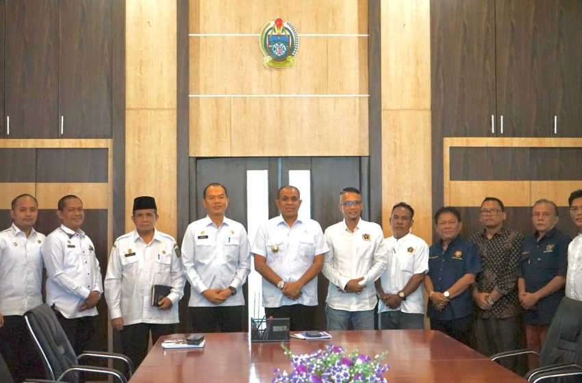  PWI Langkat beraudiensi, Pj Bupati Langkat berharap Wartawan Menjadi Humas di Setiap Instansi Pemerintahan