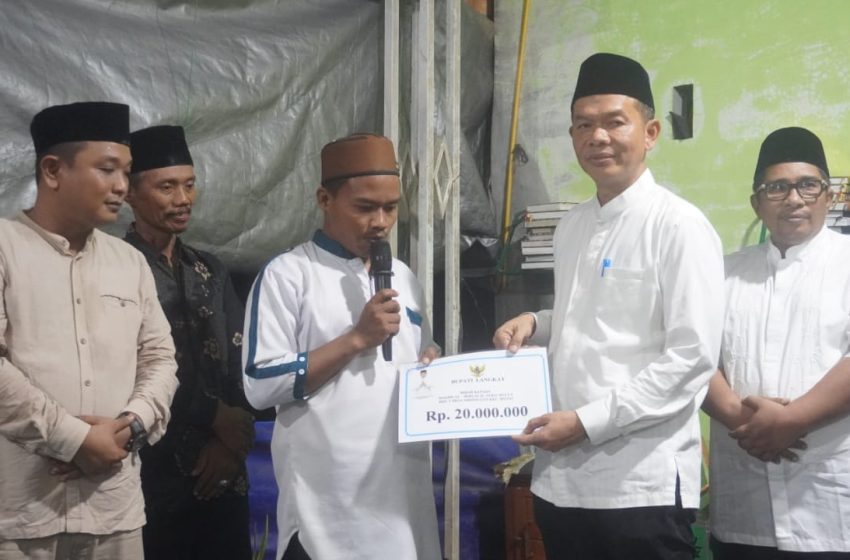  Rombongan Safari Ramadhan Tim ll  Pemkab Langkat Tiba di Kecamatan Binjai