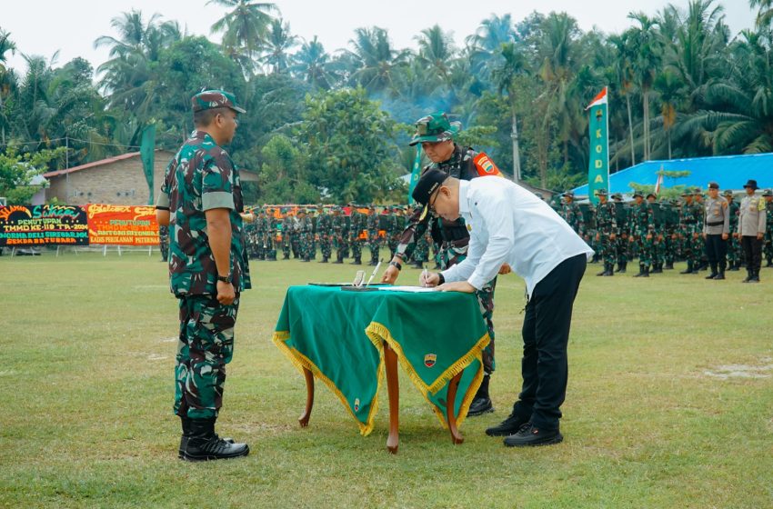  Pj. Bupati Nizhamul Hadiri Penutupan TMMD ke-119