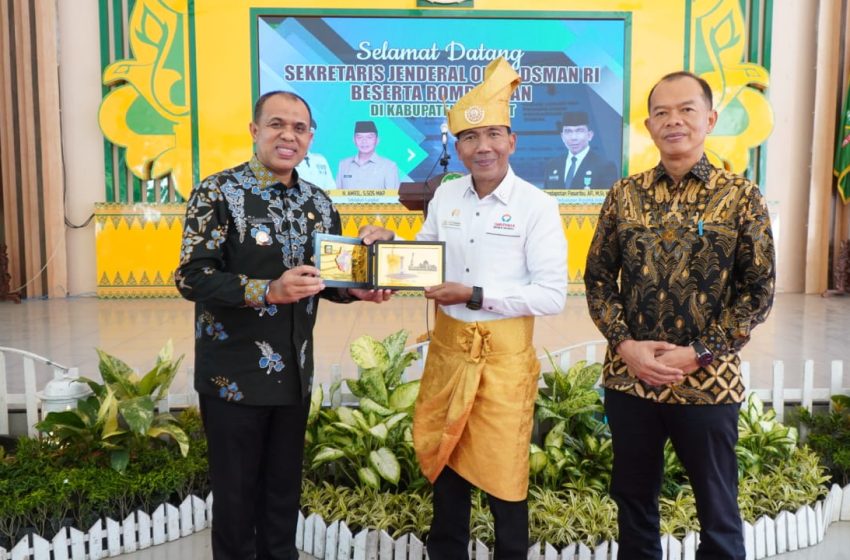  Langkat Jadi Kabupaten Pertama Dikunjungi Sekjen Ombudsman RI Dalam Asistensi Peningkatan Pelayanan Publik
