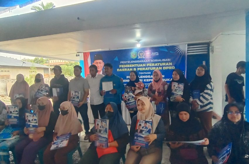  Sampaikan Terimakasih di Kegiatan Sosper, Edi Saputra “Legislator Adminduk” Terpilih Kembali Jadi Anggota DPRD Medan 