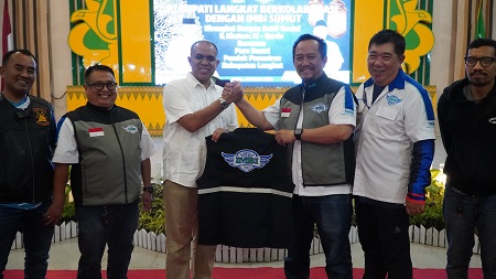  Pj Bupati Langkat bersama IMBI Sumut Gelar Bakti Sosial