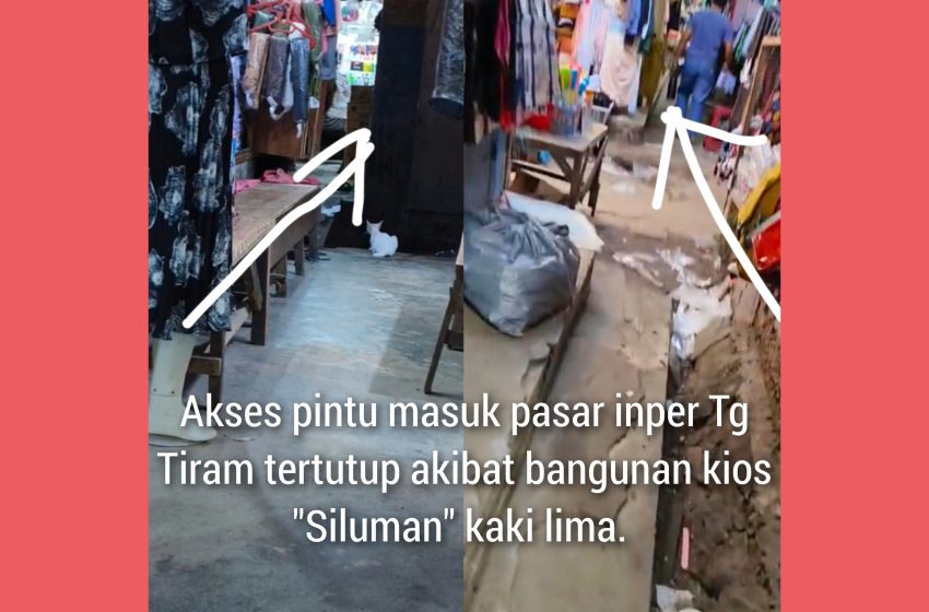  Diduga Terima Setoran Bangunan Kios “Siluman”, Pedagang Pasar Inpres Surati Disnakerprindag Batu Bara? 