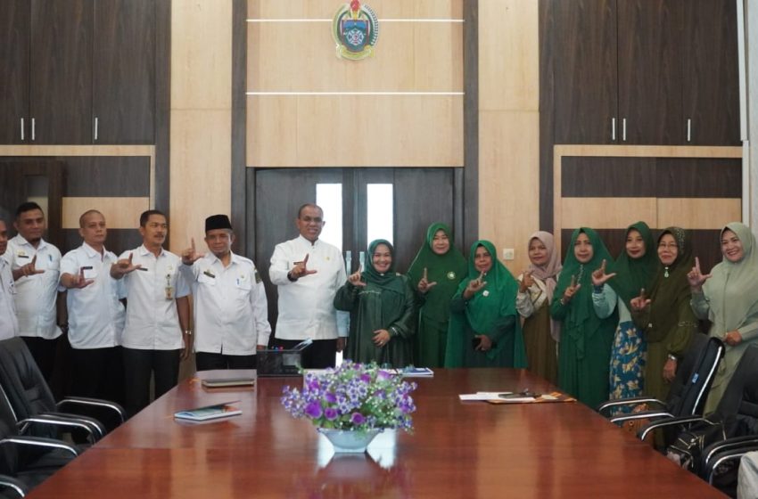  Pj Bupati Langkat Berkolaborasi dengan Majelis Taklim dan Zikir Al-Haura wujudkan Langkat religius