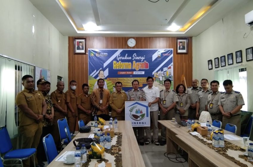  Pj. Bupati Langkat Zoom Meeting Bersama  Dirjen Penataan Agraria Kementrian ATR/BPN RI