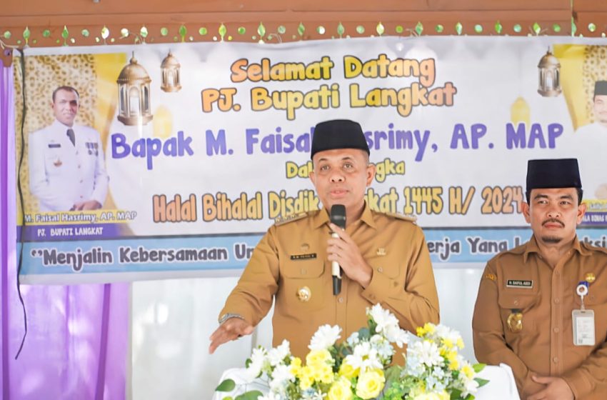  Hadir di Halal Bihalal Dinas Pendidikan Langkat, PJ Bupati Sampaikan Arahan Penting Terhadap Sekolah