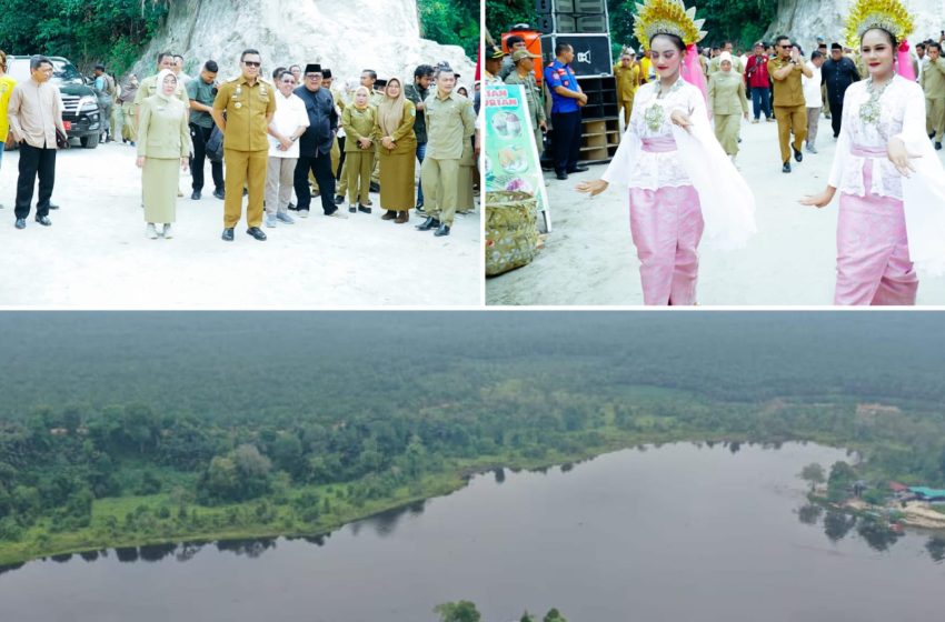  Pj Bupati Batu Bara Nikmati Keindahan Destinasi Wisata Alam Danau Laut Tador