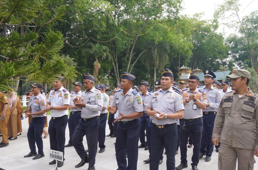  Apel Gabungan Senin, Pj.Bupati Langkat prioritaskan K3 bagi dunia kerja