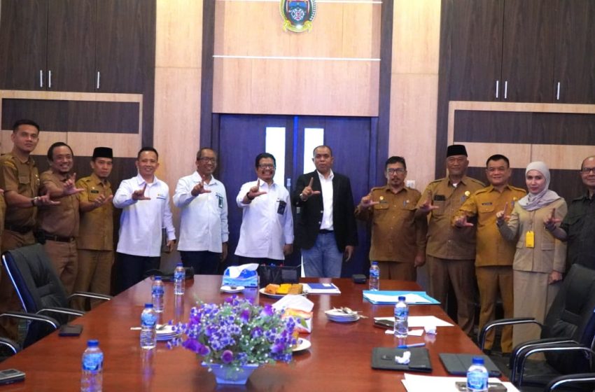  Pj Bupati Langkat Faisal Hasrimy Tandatangani Kerjasama Pemanfaatan Limbah FABA