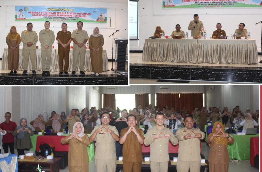  Dinas Perpustakaan Batu Bara Gelar Bimtek Sistem Informasi Kearsipan Dinamis “Srikandi”