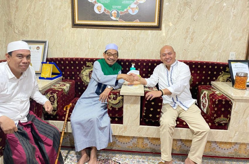  Silaturahmi kepada Syekh Ali Akbar Marbun, Nikson Nababan Dipuji Sebagai Sosok Cerdas dan Pluralis