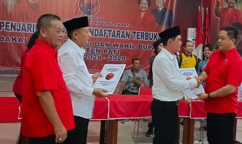  Maju Pilkada Pati, Wahyu – Suharyono Daftar Cabup dan Wabup Pati