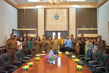  Pj Bupati Langkat Terima Audensi Majelis GBKP Klasis Kuala Langkat