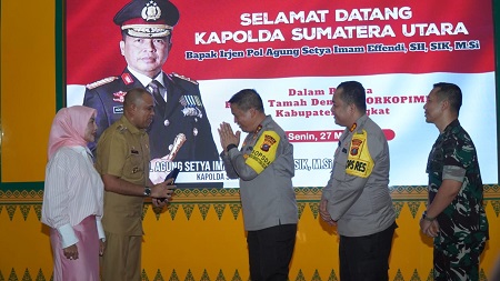  Kapolda Sumut Berkunjung ke Kabupaten Langkat