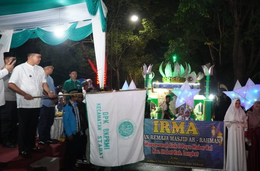 Pj. Bupati Langkat Lepas 90 Tim Peserta “FESPOTA” Kecamatan Stabat