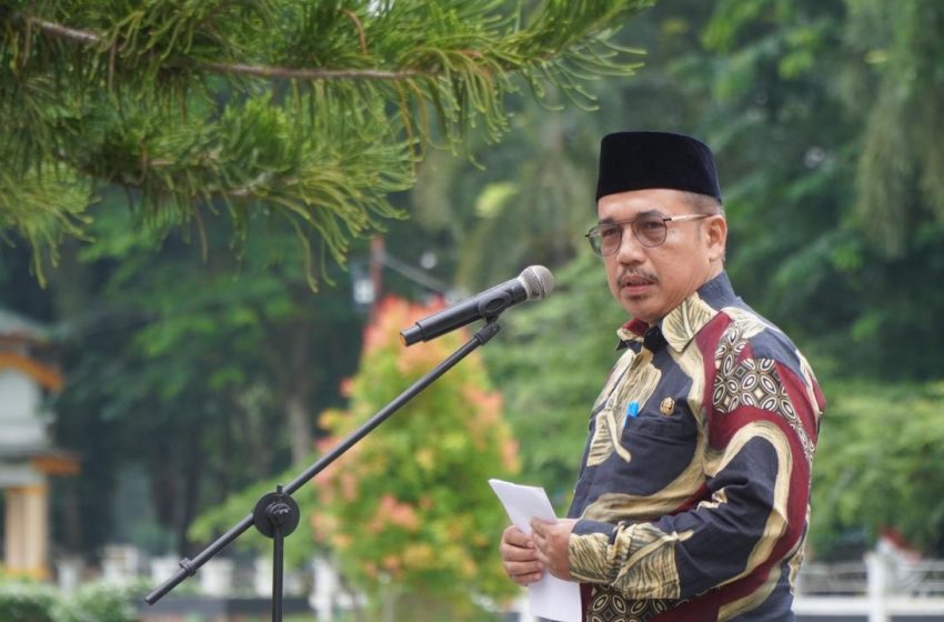  Pj Bupati Langkat Lepas 130 Mahasiswa KKN Tematik USU di Langkat