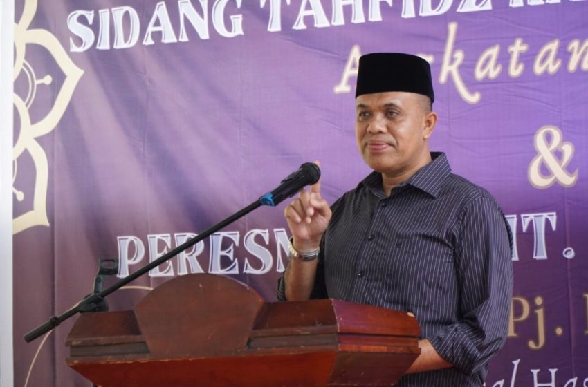  Pj. Bupati Langkat Resmikan SDIT Nurul Fadillah Desa Perdamaian