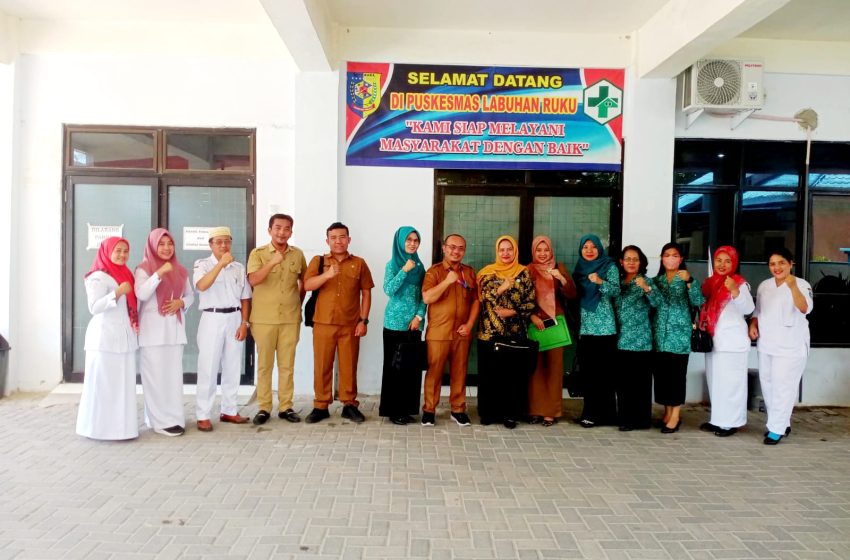  TP PKK Provsu Monitoring Pelaksanaan IVA Test di Kecamatan Talawi