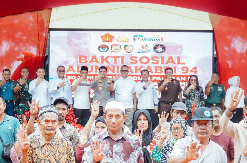  Pj. Bupati Batu Bara Hadiri Baksos Alumni AKABRI 94