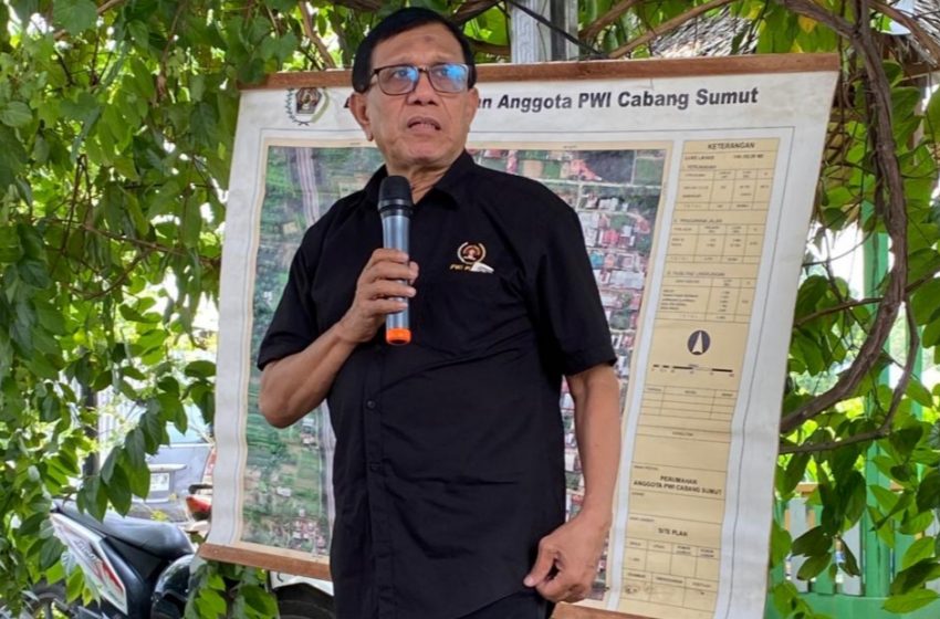  Ketua PWI Pusat Optimis Perjuangan Keluarga PWI Sumut Peroleh Legalitas Lahan akan Berhasil