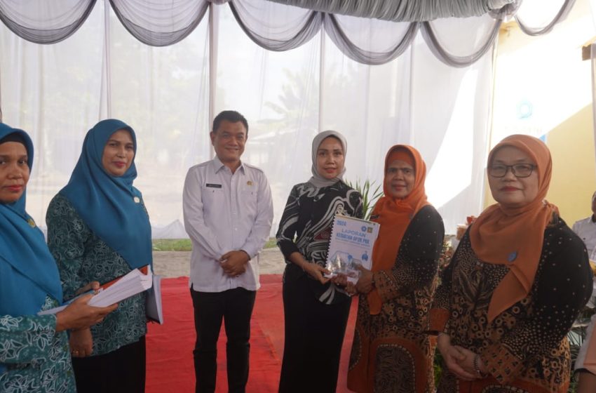 Desa Stabat lama Terima Kunjungan Tim Monitoring Provinsi Sumatera Utara dalam Lomba Desa UP2K-PKK