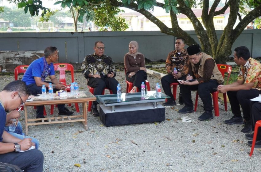  Pj. Bupati Langkat Tinjau Langsung “Titi Besi” Roboh di Batang Serangan