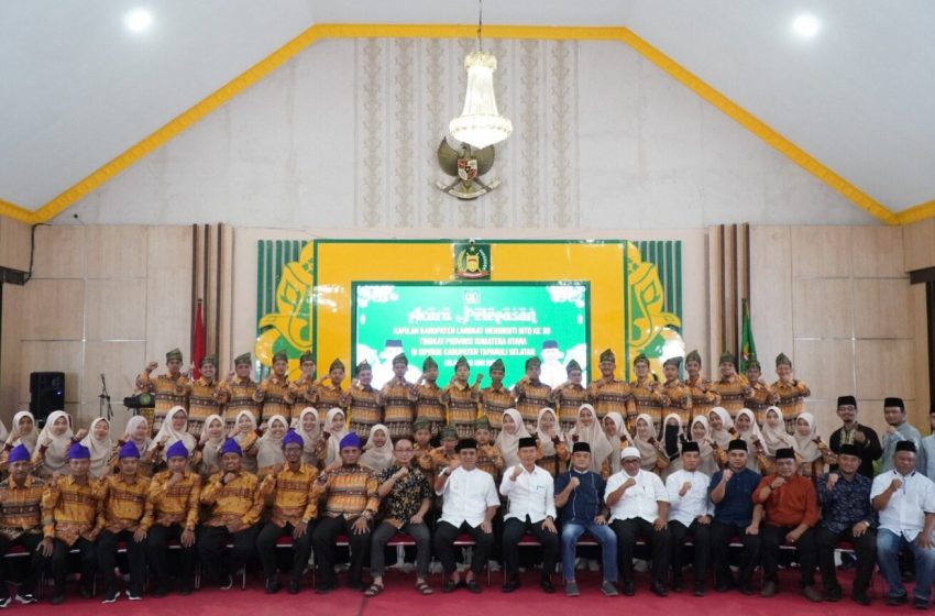  Lepas 56 Kafilah MTQ Langkat Tingkat Provsu, Pj. Bupati Langkat: “Harumkan Nama Langkat, Jadilah Tauladan”.