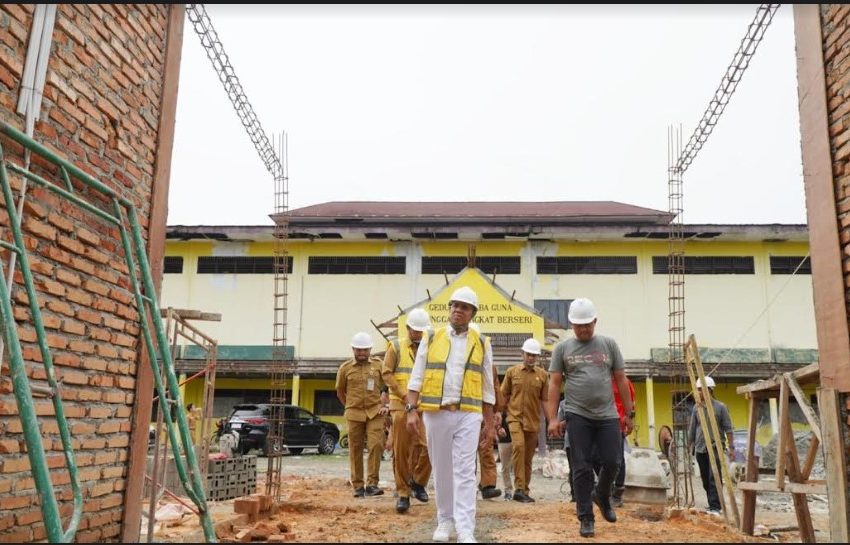  Pj Bupati Langkat Faisal Hasrimy Tinjau Persiapan Langkat Hadapi PON XII Aceh -Sumut 2024