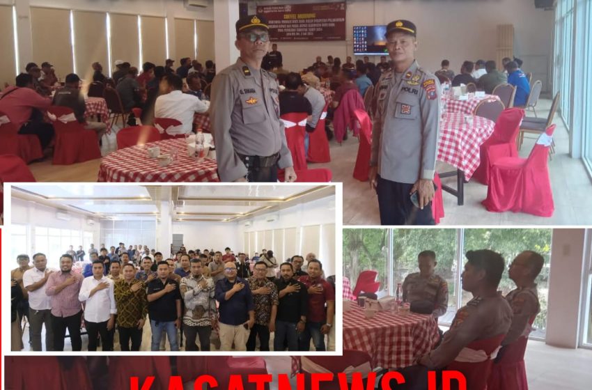  Polsek Indrapura Laksanakan PAM Sosialisasi KPU Pilkada Serentak Bersama Journalist
