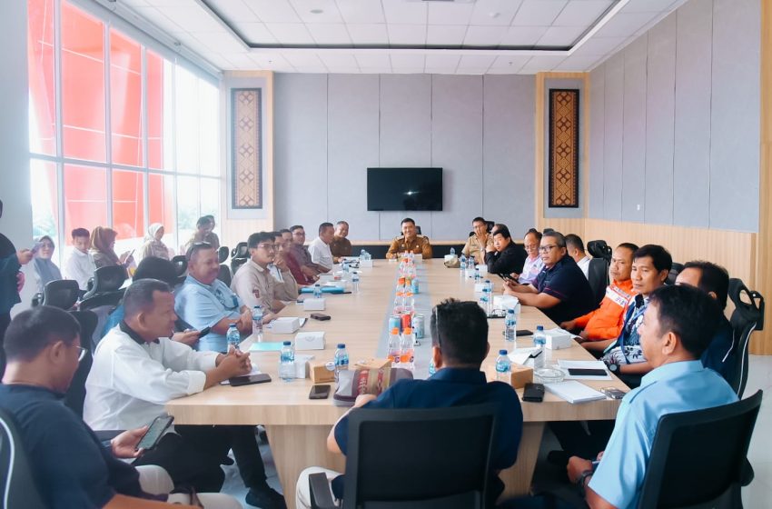 Pj. Bupati Batu Bara Gelar Audiensi Bersama Sejumlah Perusahaan Daerah